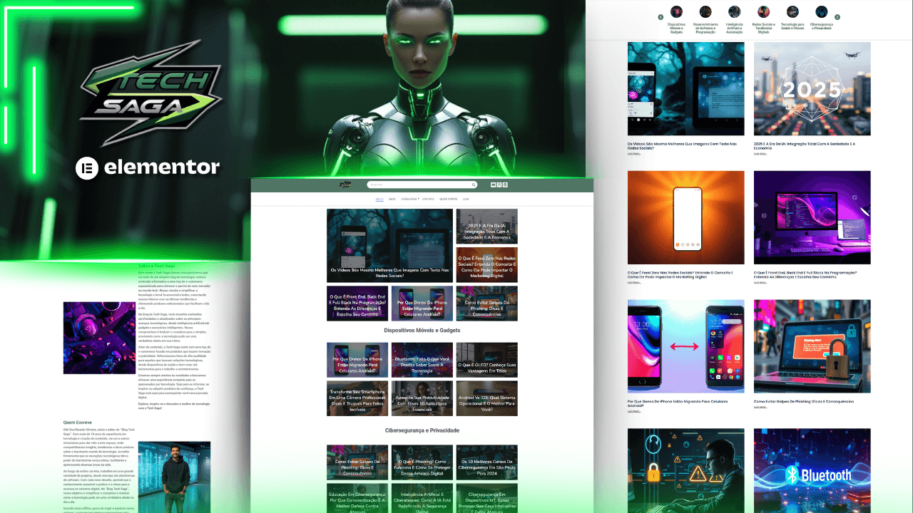 Modelo projeto blog Tech Saga 1